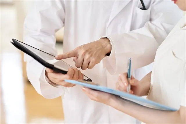 医師とのミーティング